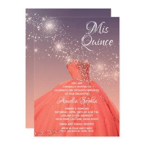 Elegant Quinceañera Gown Stars