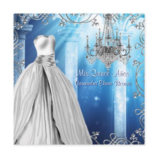 Elegant Royal Navy Blue Quinceanera