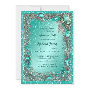 elegant silver turquoise jewelry mis 15th birthday
