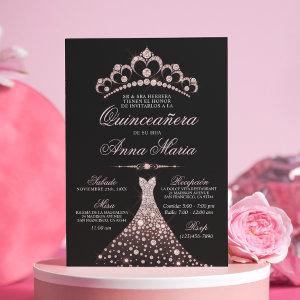 Elegant Spanish Quinceañera Mis Quince Pink
