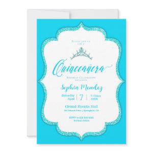 Elegant Turquoise Quinceanera