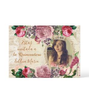 Elegante lamentable de la Quinceanera