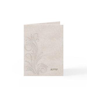 Embossed Illusion Debutante Ball RSVP