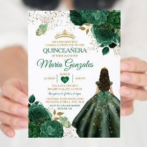 Emerald Green Mexican Quinceañera Butterfly