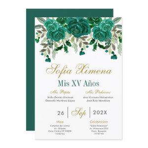 Emerald Green Quinceanera