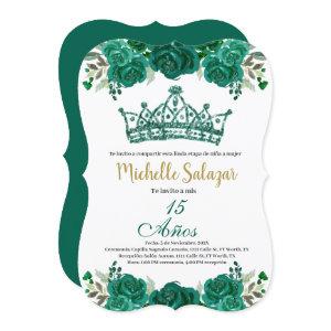 Emerald Green Quinceanera