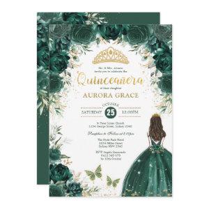 Emerald Green Quinceañera Princess Mis Quince Anos