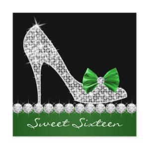 Emerald Green Sweet Sixteen Birthday Party
