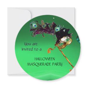 EMERALD MASQUERADE PARTY, Green Orange