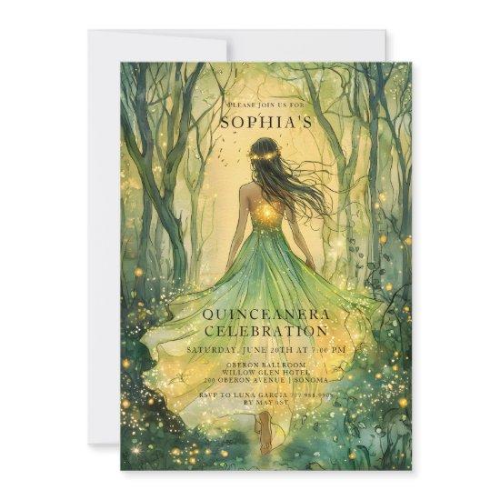 Enchanted Fairytale Forest Quinceanera Party