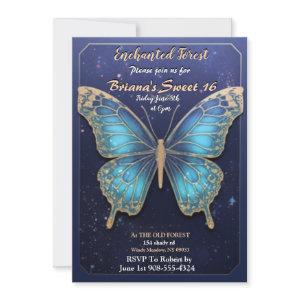 Enchanted Forest Butterfly Sweet 16