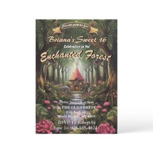Enchanted Forest Fairy House Sweet 16