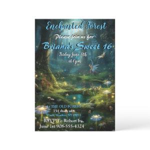 Enchanted Forest Fairy Sweet 16