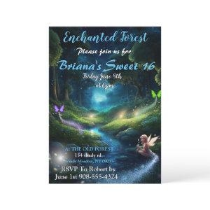 Enchanted Forest Fairy Sweet 16