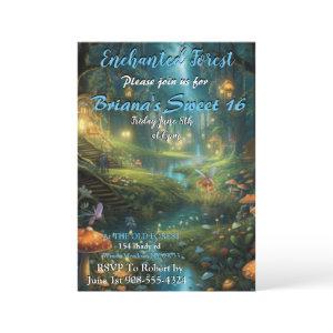 Enchanted Forest Fairy Sweet 16