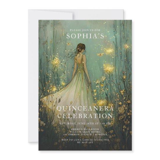 Enchanted Forest Fairytale Quinceanera Birthday