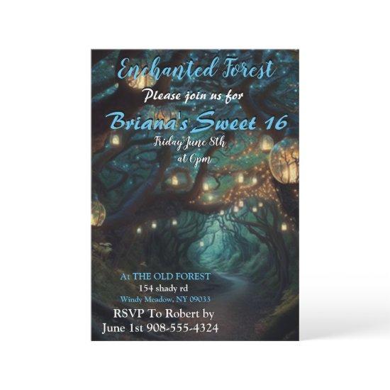 Enchanted Forest Led Light Sweet 16