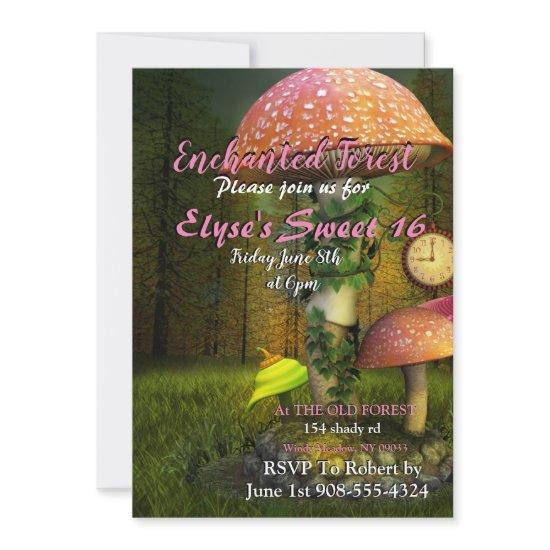 Enchanted Forest Mushroom