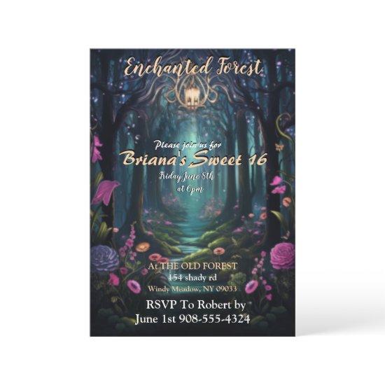 Enchanted Forest Sweet 16