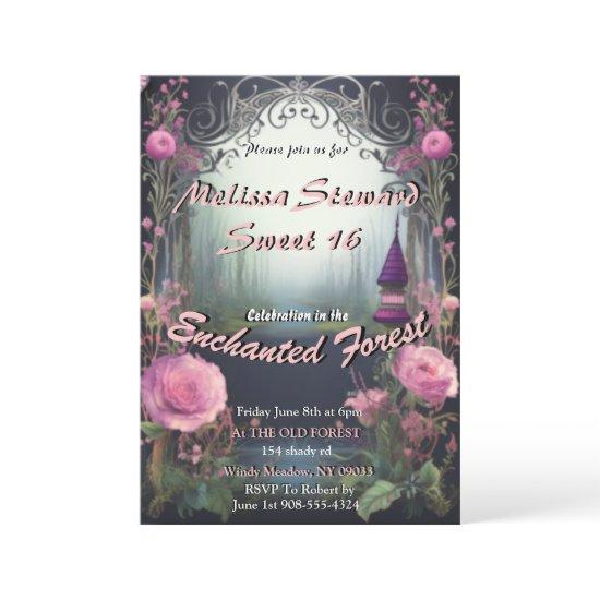 Enchanted Forest Sweet 16