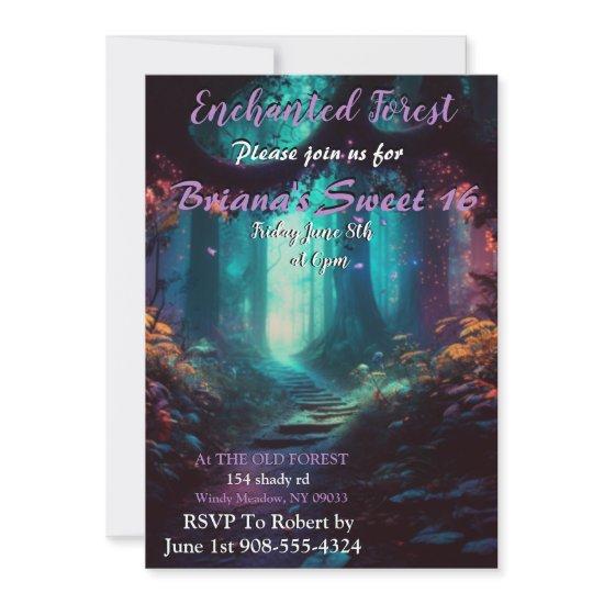 Enchanted Forest Sweet 16