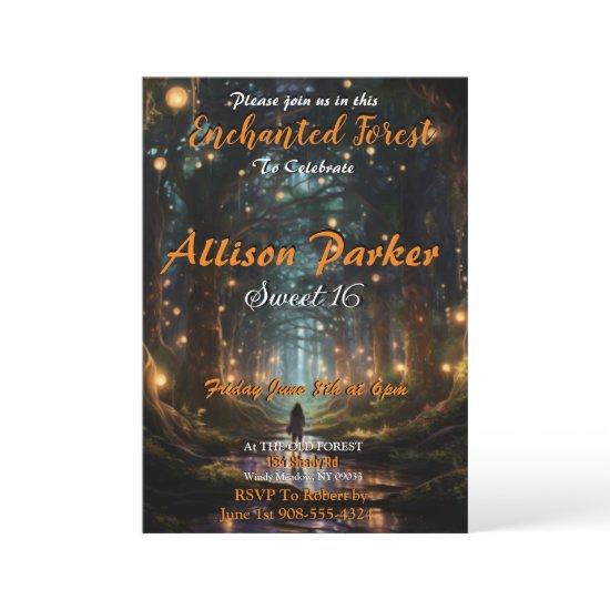 Enchanted Forest Sweet 16