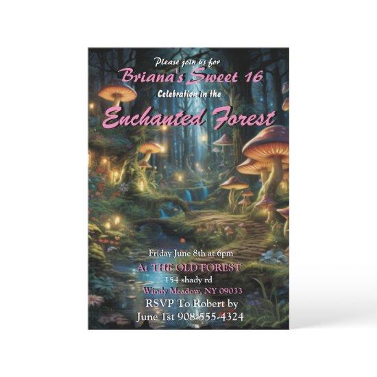 Enchanted Forest Sweet 16