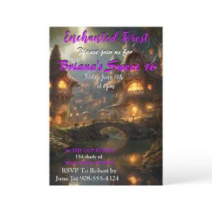 Enchanted Forest Village Sweet 16