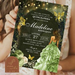 Enchanted Garden Forest Butterfly Quinceanera