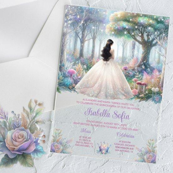 Enchanted Garden Quinceañera Acrylic