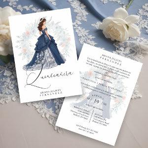 Enchanted Romantic Spanish Quinceañera Blue Shades