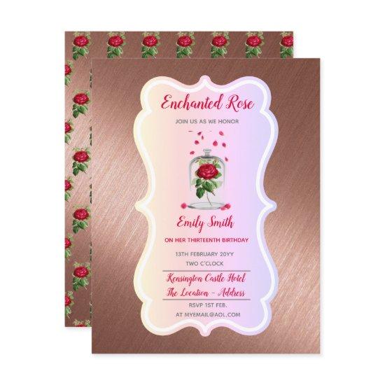 ENCHANTED ROSE Birthday  Fairytale