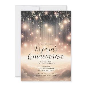 Enchanted Sky Tree Glow Stars & Clouds Quinceañera