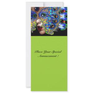 EPHEMERAL Mardi Gras Masquerade Ball ,Blue Mask Announcement