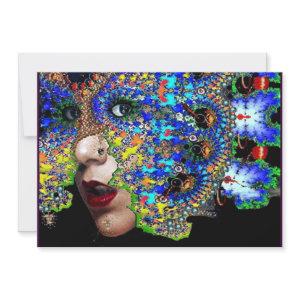 EPHEMERAL Mardi Gras Masquerade Ball ,Blue Mask Announcement