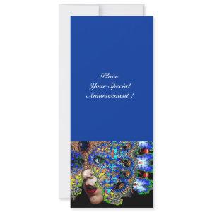 EPHEMERAL Mardi Gras Masquerade Ball ,Blue Mask Announcement