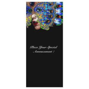 EPHEMERAL Mardi Gras Masquerade Ball ,Blue Mask Announcement
