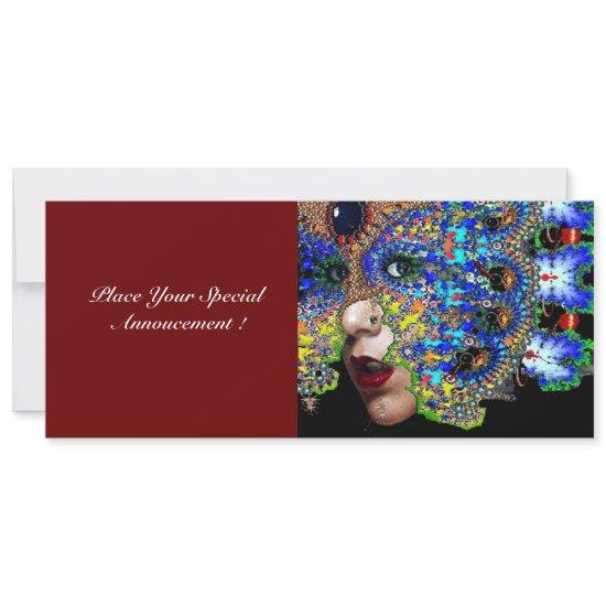 EPHEMERAL Mardi Gras Masquerade Ball ,Blue Mask Announcement