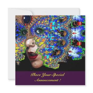 EPHEMERAL MASK Halloween Masquerade Ball Invite
