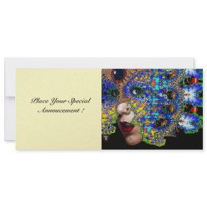 EPHEMERAL masquerade costume  ball  champagne Announcement