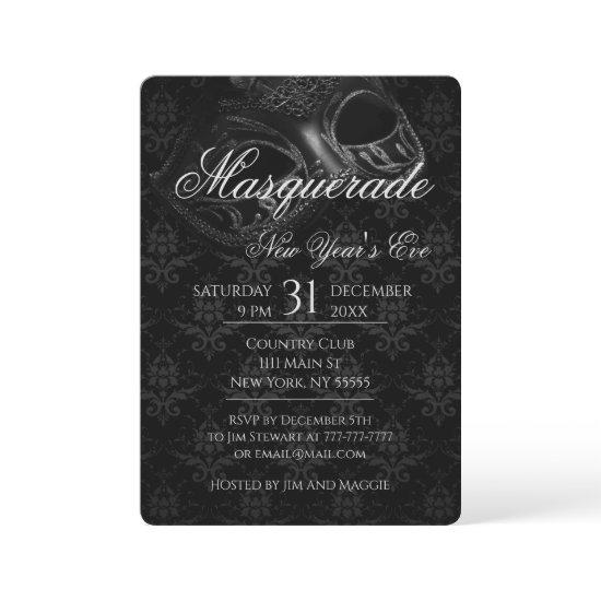 Evening Masquerade Party