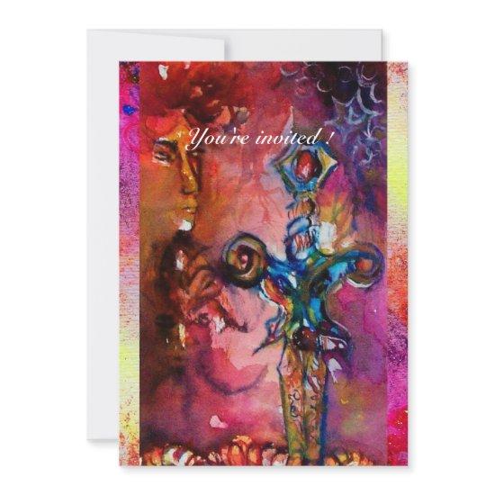 EXCALIBUR 2, bright red ,pink purple