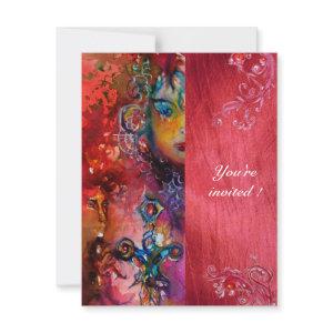 EXCALIBUR , bright red blue purple fuchsia