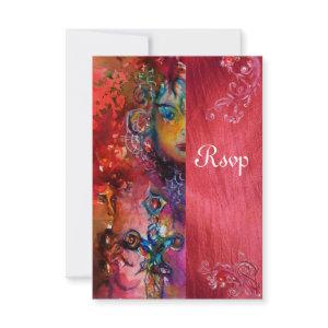 EXCALIBUR , bright red ,blue rsvp