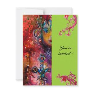 EXCALIBUR , bright red ,pink blue green