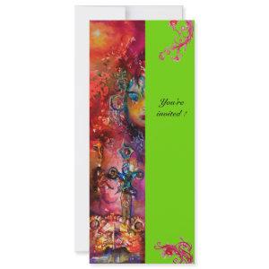 EXCALIBUR , bright red ,pink blue green