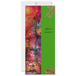 EXCALIBUR , bright red ,pink blue green