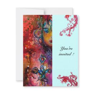 EXCALIBUR , bright red ,pink blue