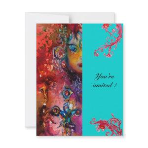 EXCALIBUR , bright red ,pink blue
