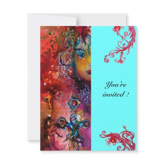 EXCALIBUR , bright red ,pink blue